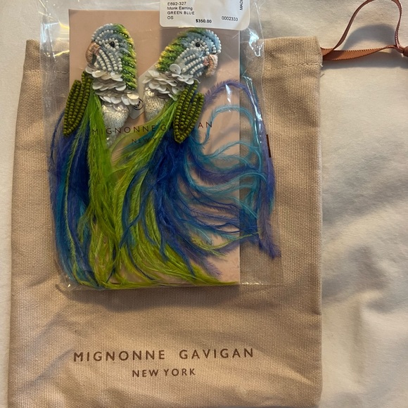 Monk Bird Earrings - Picture 2 of 4